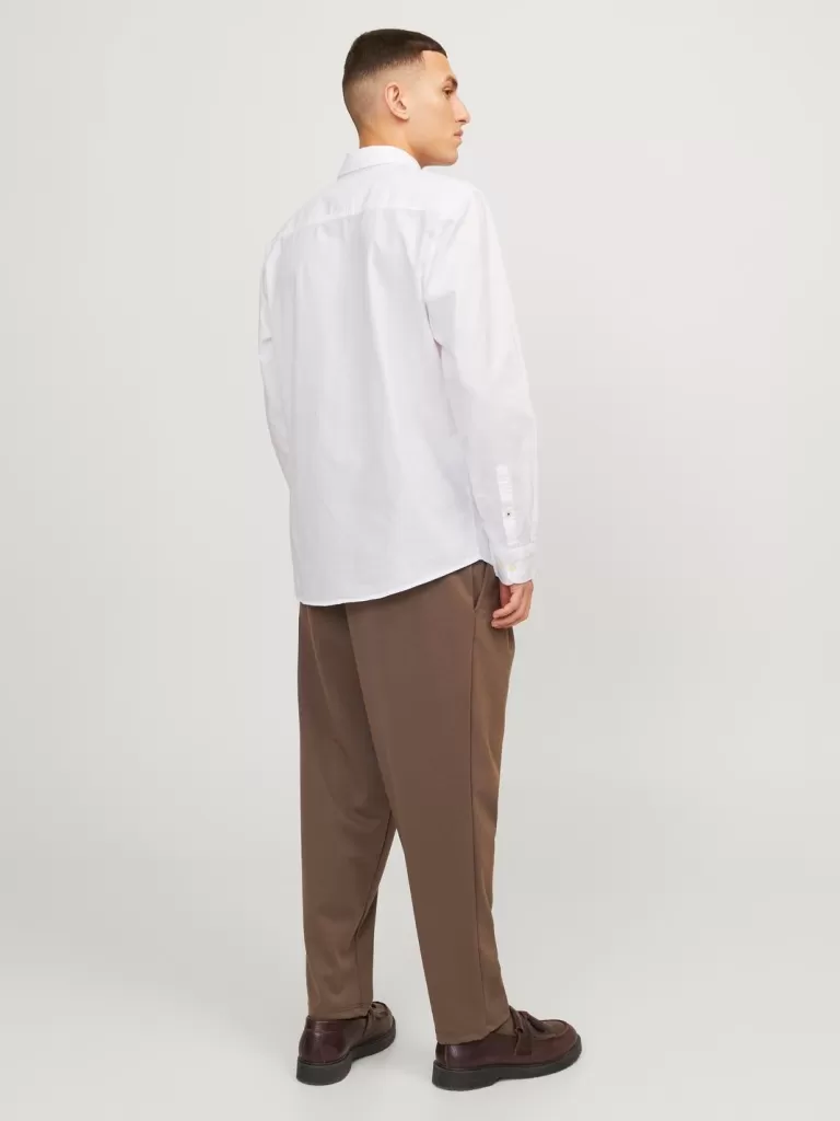 JACK & JONES Koszule^Krój slim Koszula codzienna Biały