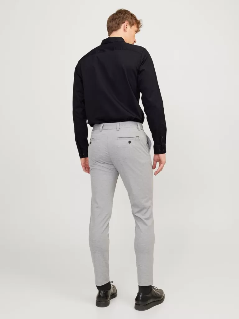 JACK & JONES Koszule^Krój slim Koszula wizytowa Czarny