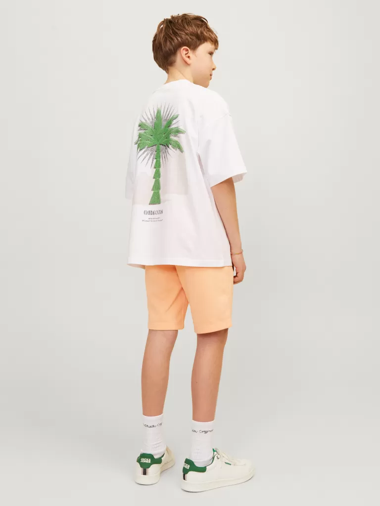 JACK & JONES Krótkie Spodenki | Wyprzedaż^Krój slim Szorty dresowe Junior Pomarańczowy