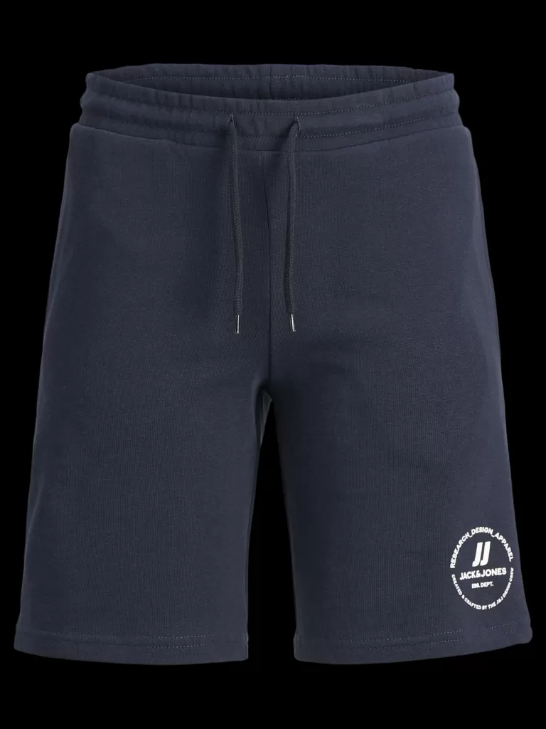 JACK & JONES Krótkie Spodenki | Wyprzedaż^Krój slim Szorty dresowe Mini Niebieski