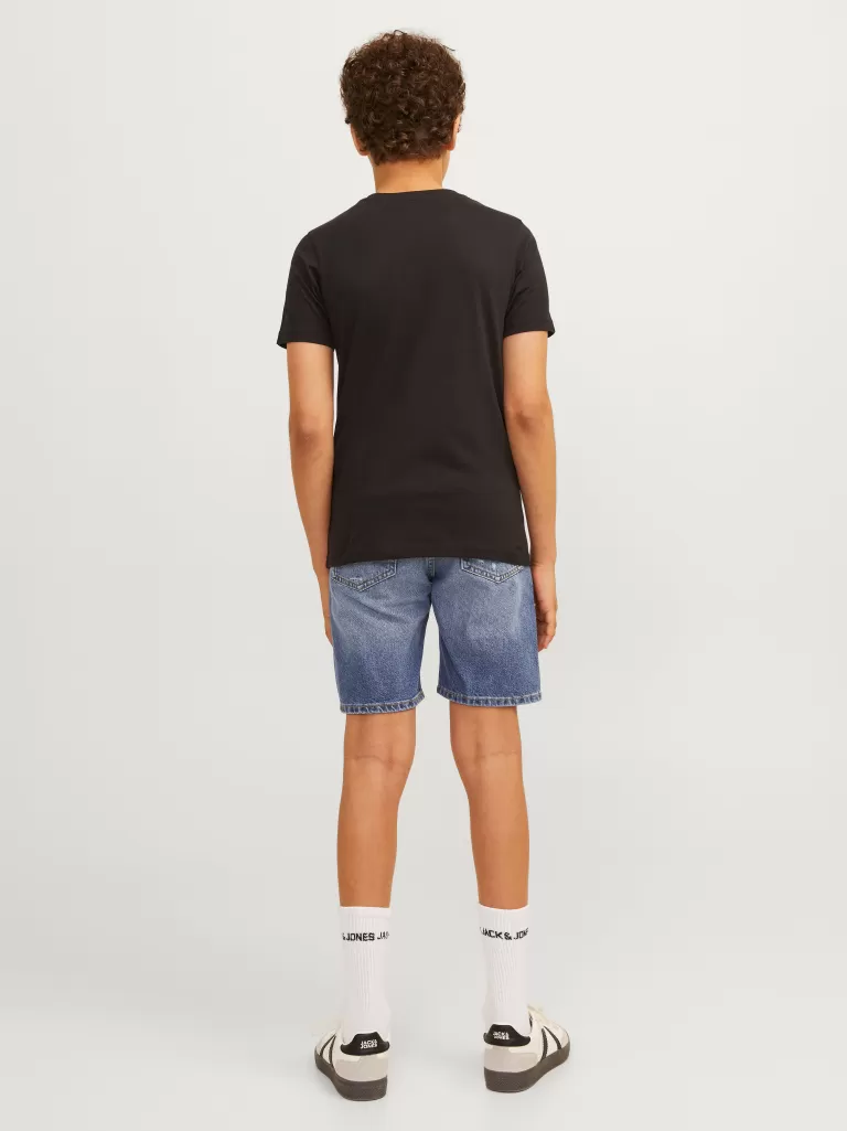 JACK & JONES Krótkie Spodenki | Jeansy^Krój swobodny Jeansowe szorty Junior Niebieski
