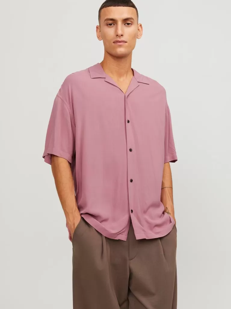 JACK & JONES Koszule^Krój swobodny Koszula Róży