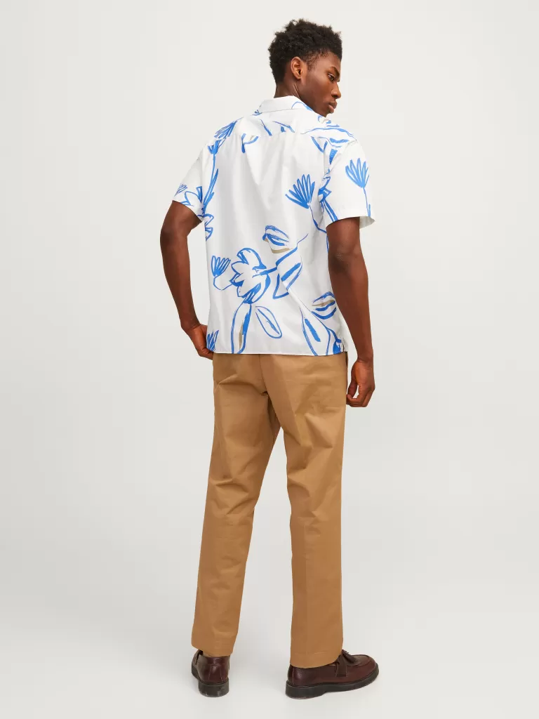 JACK & JONES Koszule^Krój swobodny Koszula Biały