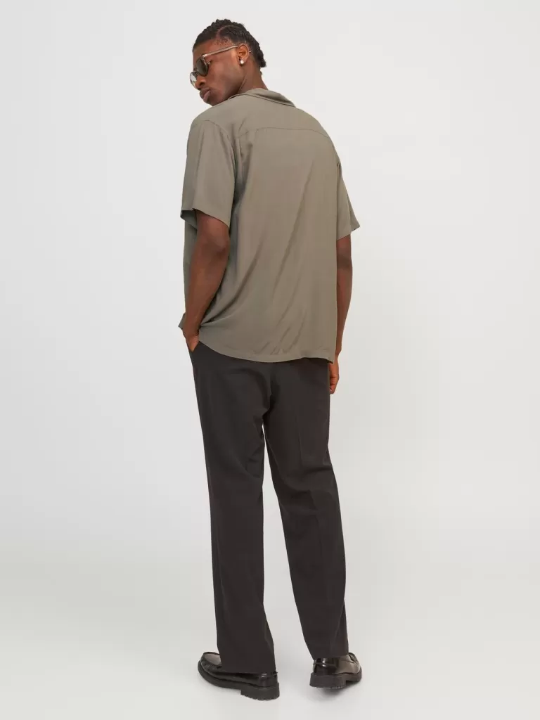 JACK & JONES Koszule^Krój swobodny Koszula Brązowy
