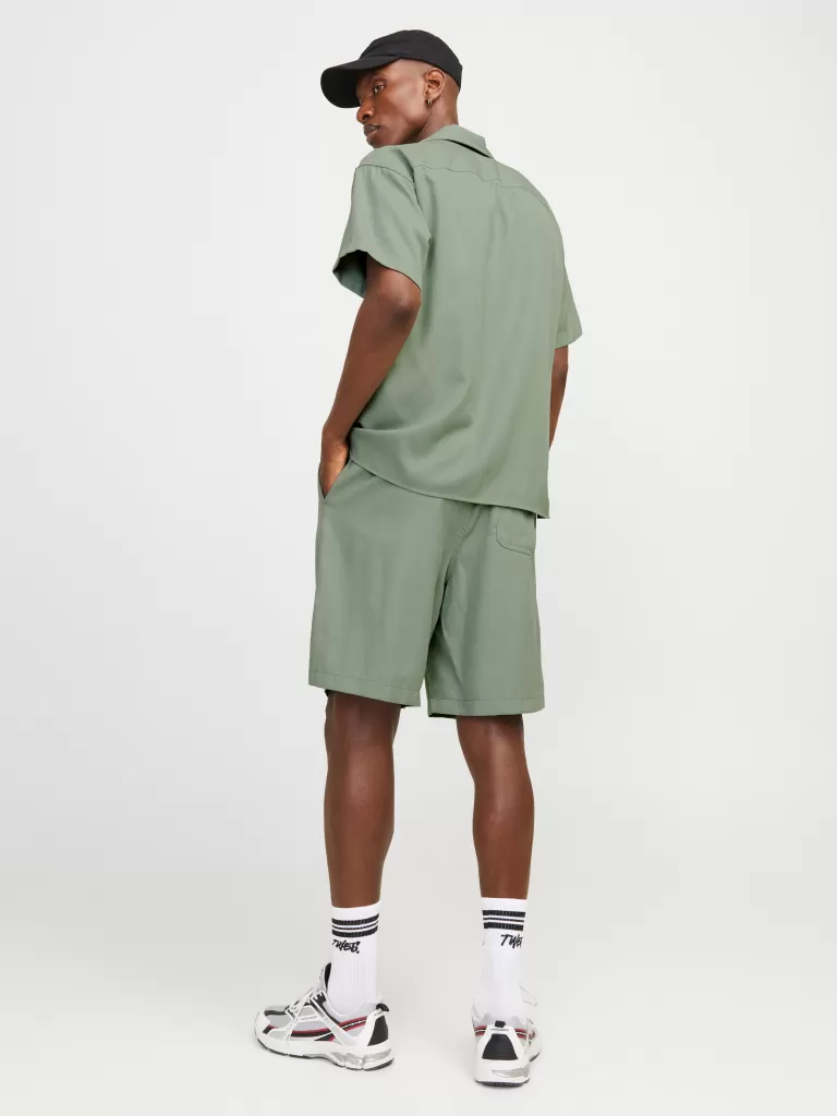 JACK & JONES Koszule^Krój swobodny Koszula Zielony