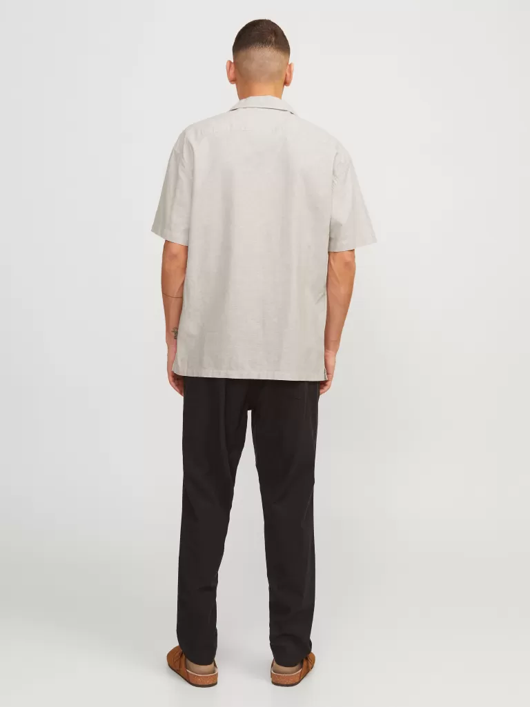 JACK & JONES Koszule^Krój swobodny Koszula Szary
