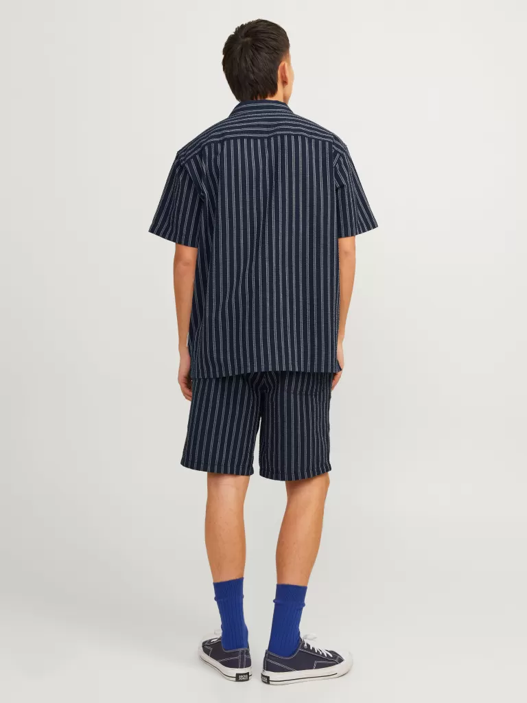 JACK & JONES Koszule^Krój swobodny Koszula Niebieski