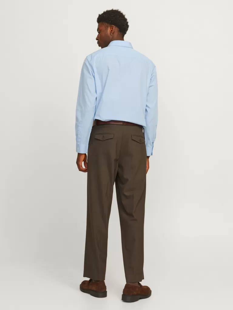 JACK & JONES Koszule^Krój swobodny Koszula Niebieski