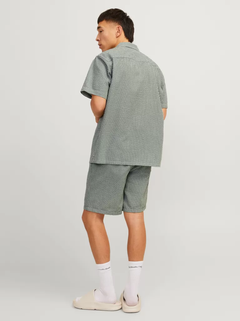 JACK & JONES Koszule^Krój swobodny Koszula Zielony