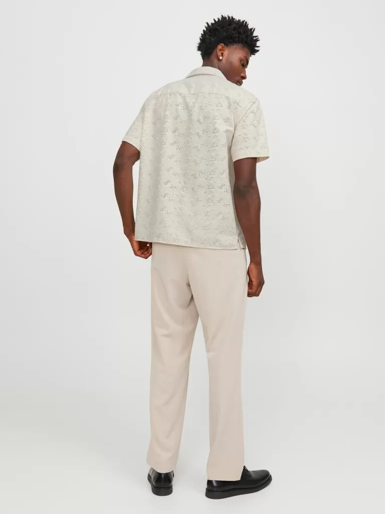 JACK & JONES Koszule^Krój swobodny Koszula Biały