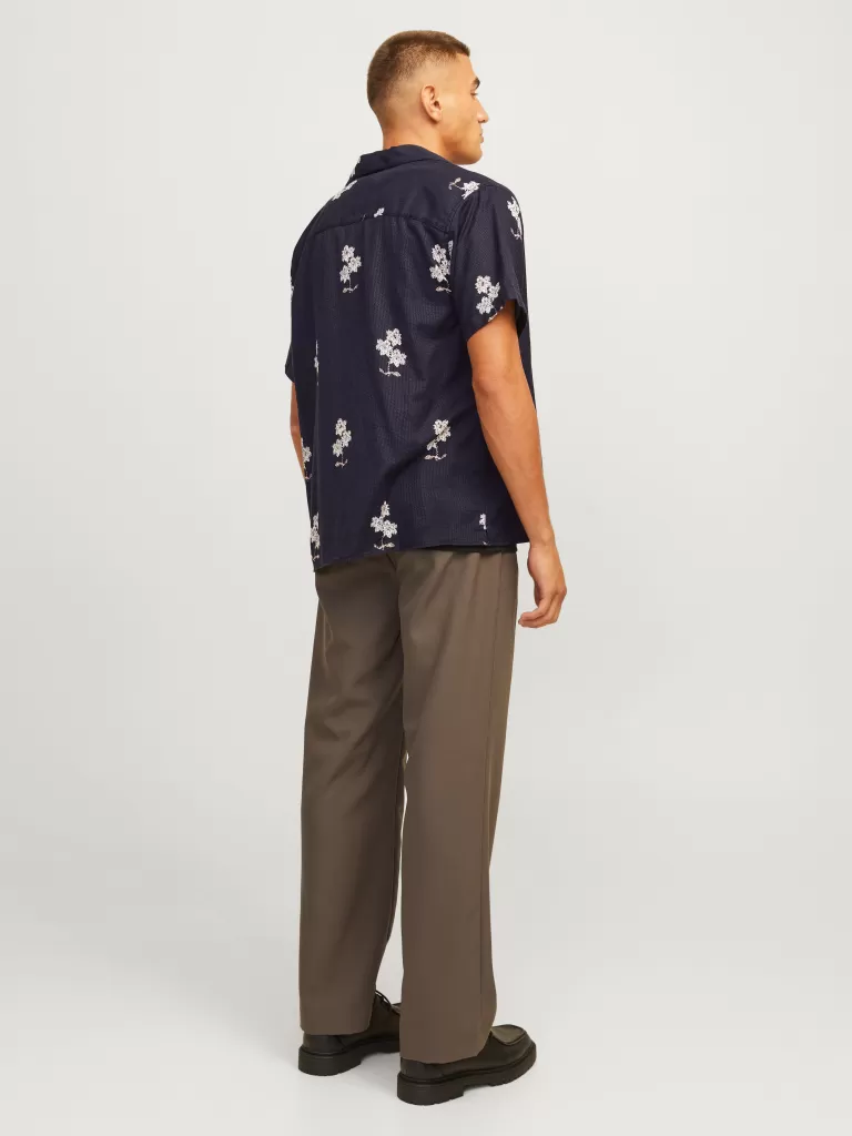 JACK & JONES Koszule^Krój swobodny Koszula Niebieski
