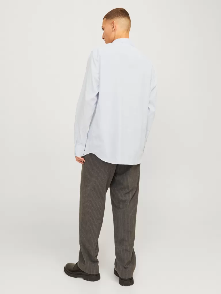 JACK & JONES Koszule^Krój swobodny Koszula Niebieski