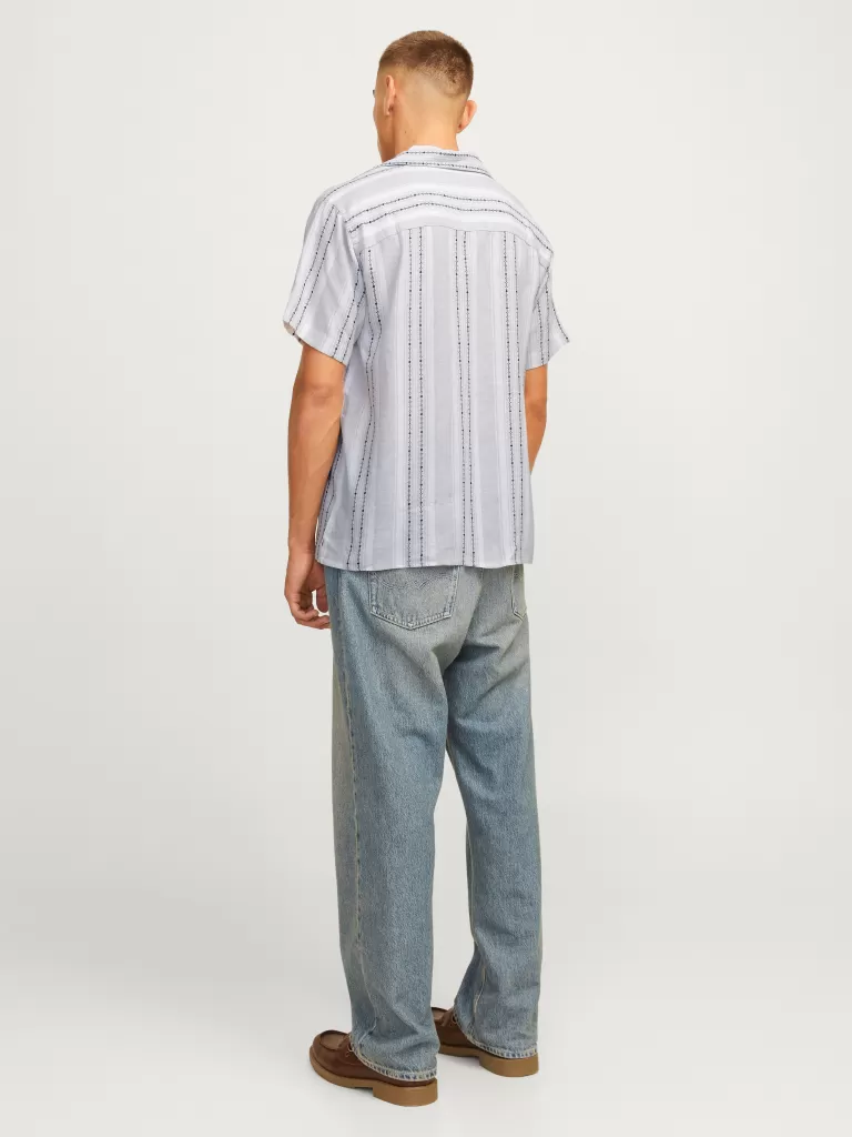 JACK & JONES Koszule^Krój swobodny Koszula Szary