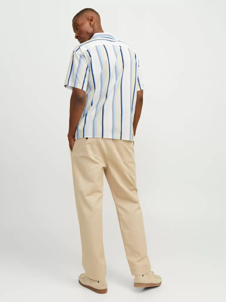 JACK & JONES Koszule^Krój swobodny Koszula Niebieski