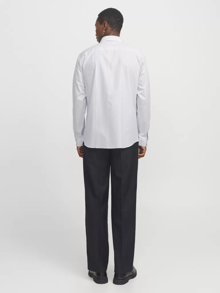 JACK & JONES Koszule^Krój swobodny Koszula Biały