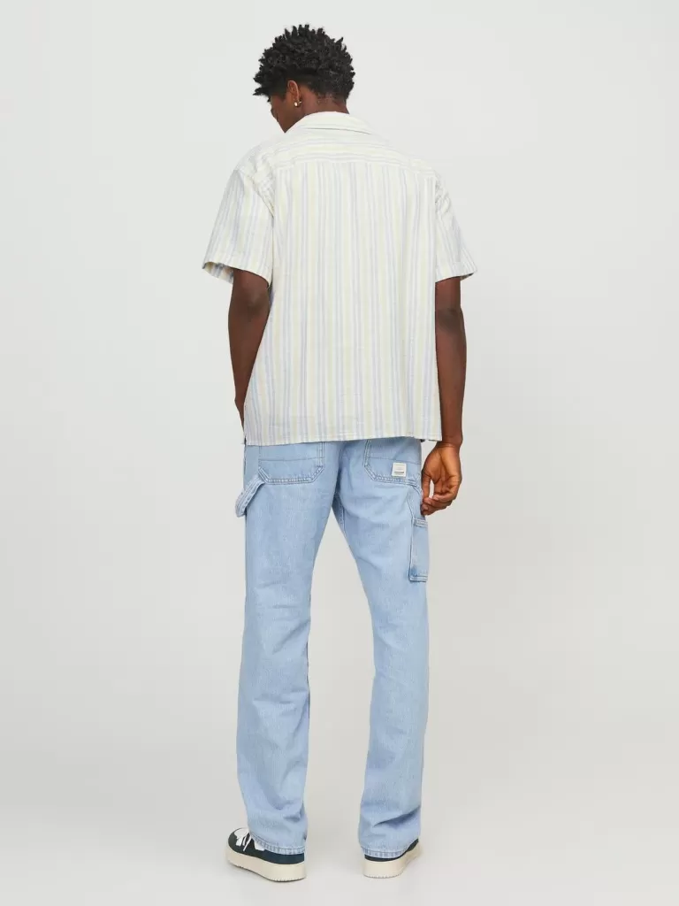 JACK & JONES Koszule^Krój swobodny Koszula codzienna Żółty
