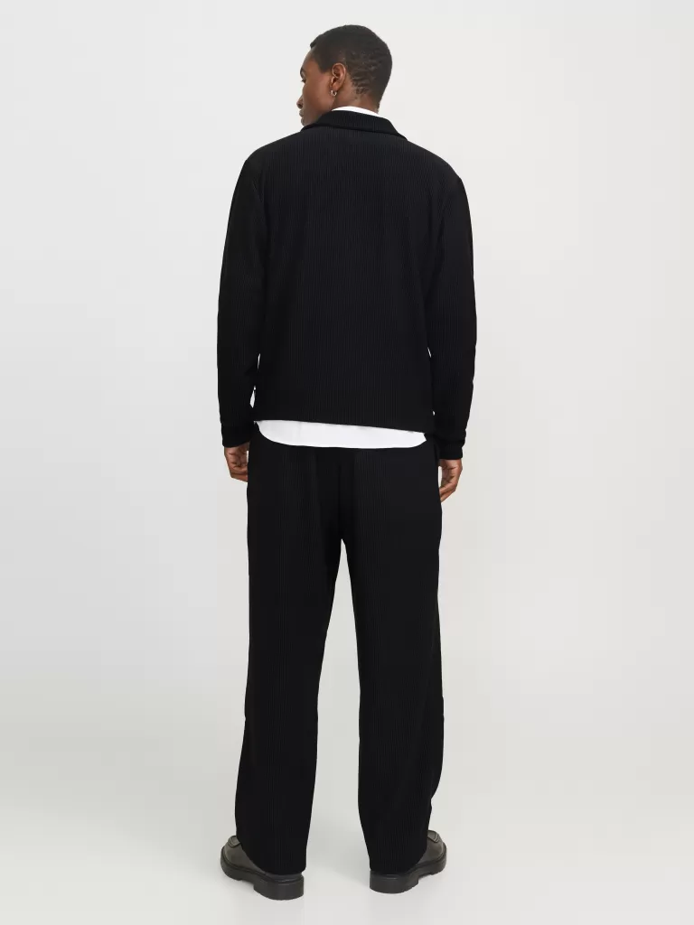 JACK & JONES Koszule^Krój swobodny Kurtka koszulowa Czarny