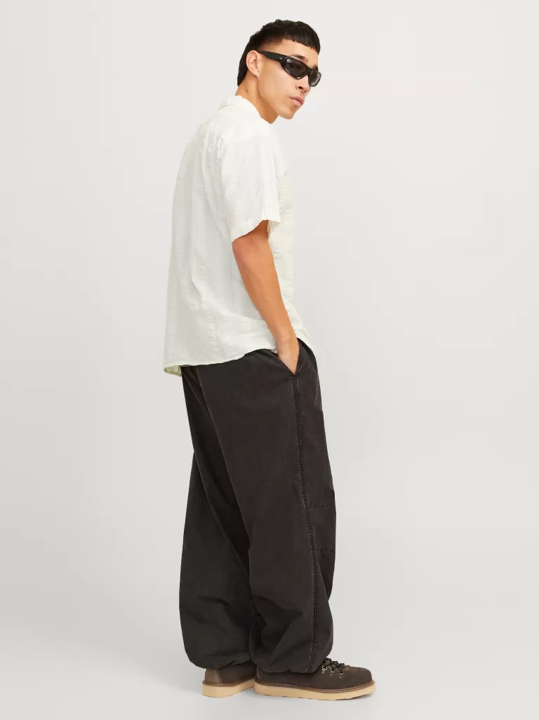 JACK & JONES Koszule^Krój swobodny Tropikalna Biały