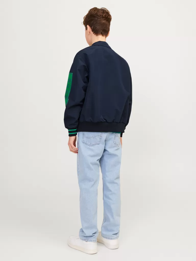 JACK & JONES Kurtki | Wyprzedaż^Kurtka bejsbolowa Junior Niebieski