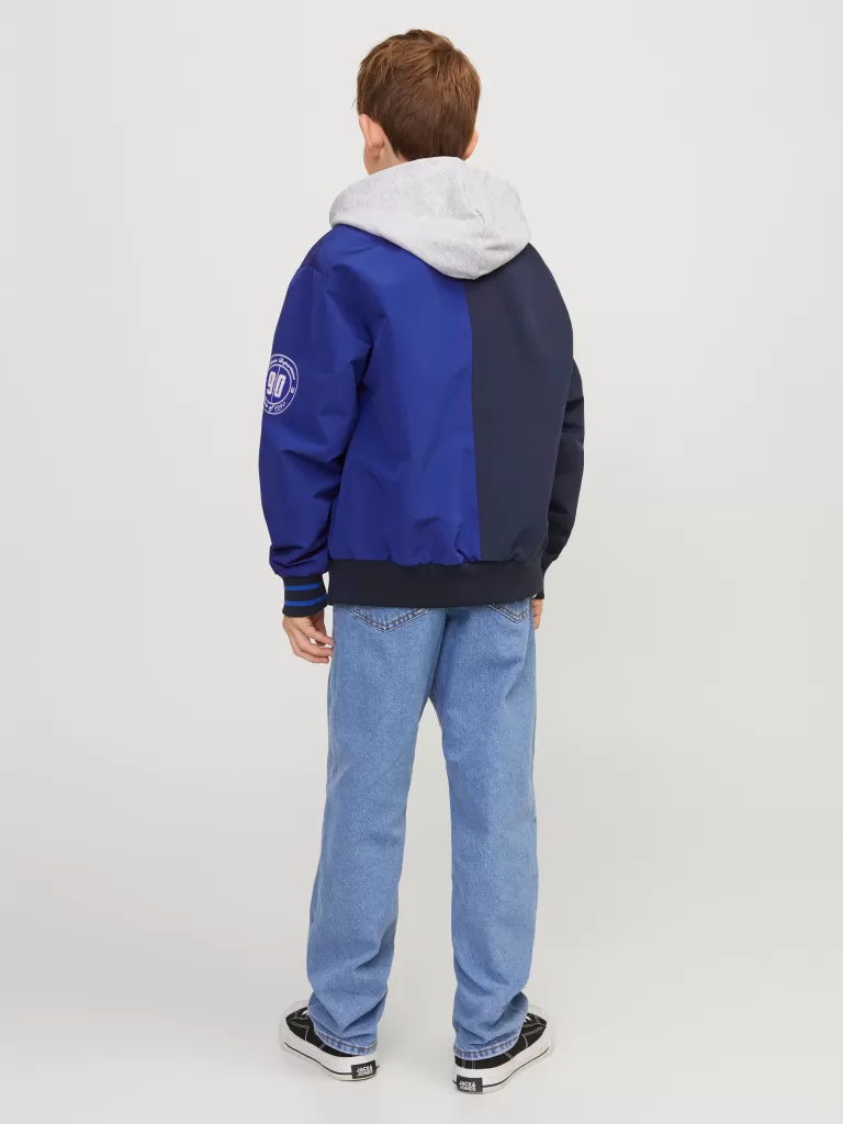 JACK & JONES Kurtki | Wyprzedaż^Kurtka bejsbolowa Junior Niebieski
