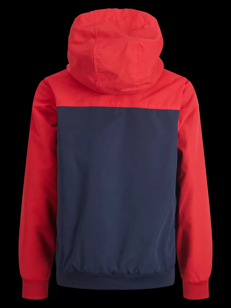JACK & JONES Kurtki^Kurtka bomberka Mini Czerwony