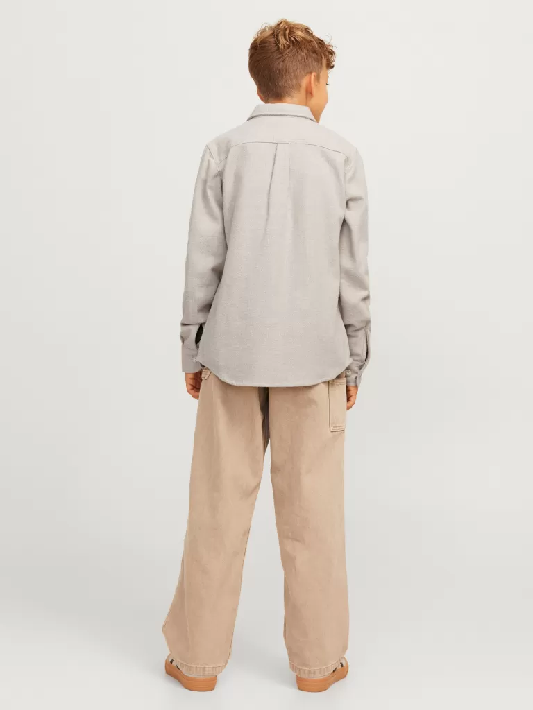 JACK & JONES Koszule | Wyprzedaż^Kurtka koszulowa Junior Biały