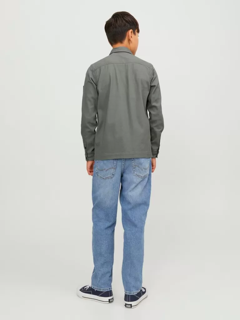 JACK & JONES Koszule | Wyprzedaż^Kurtka koszulowa Junior Zielony