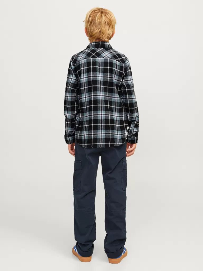 JACK & JONES Koszule | Wyprzedaż^Kurtka koszulowa Junior Niebieski