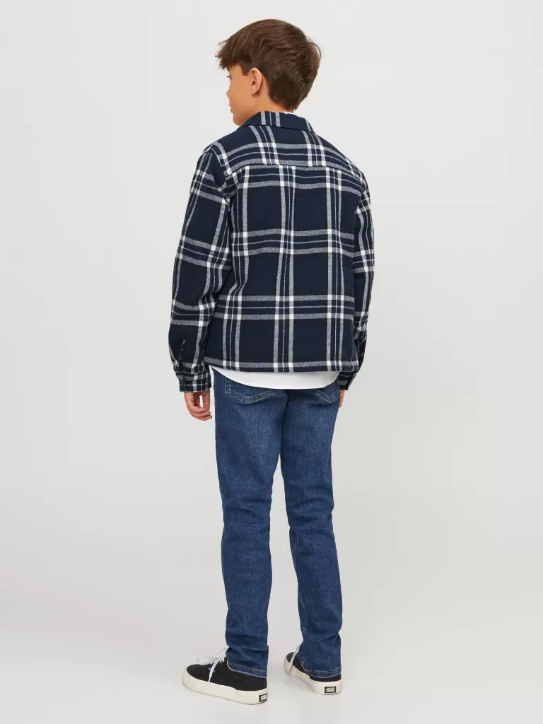 JACK & JONES Koszule | Wyprzedaż^Kurtka koszulowa Junior Niebieski