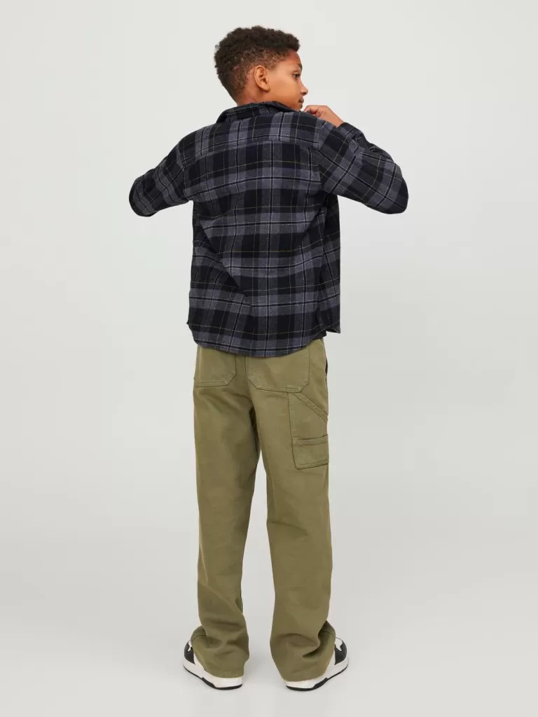 JACK & JONES Koszule | Wyprzedaż^Kurtka koszulowa Junior Czarny