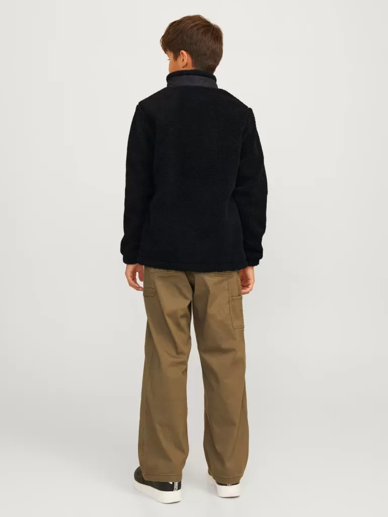 JACK & JONES Kurtki^Kurtka pluszowa Junior Czarny