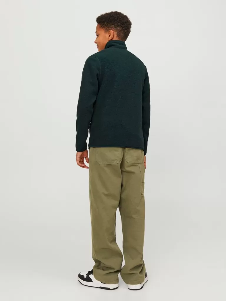 JACK & JONES Kurtki | Wyprzedaż^Kurtka polarowa Junior Zielony