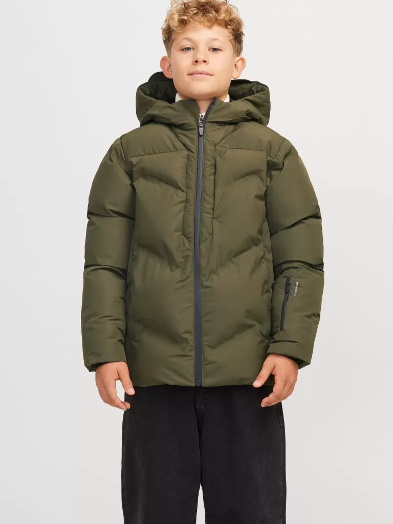 JACK & JONES Kurtki | Wyprzedaż^Kurtka puchowa Junior Zielony