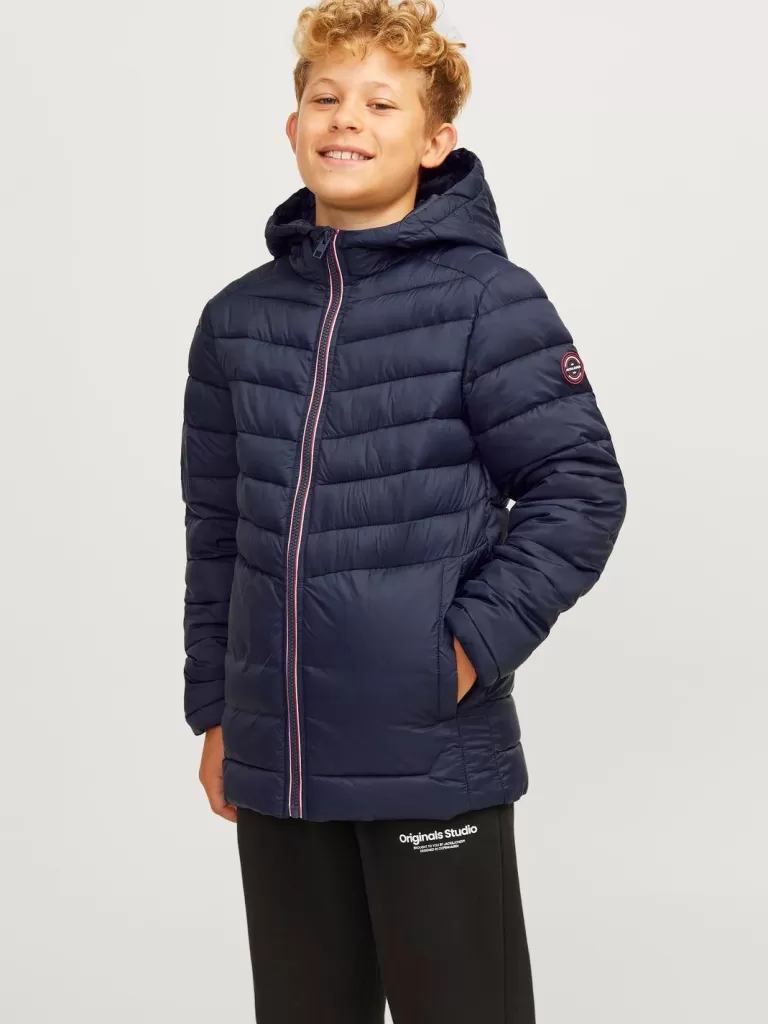 JACK & JONES Kurtki^Kurtka puchowa Junior Niebieski