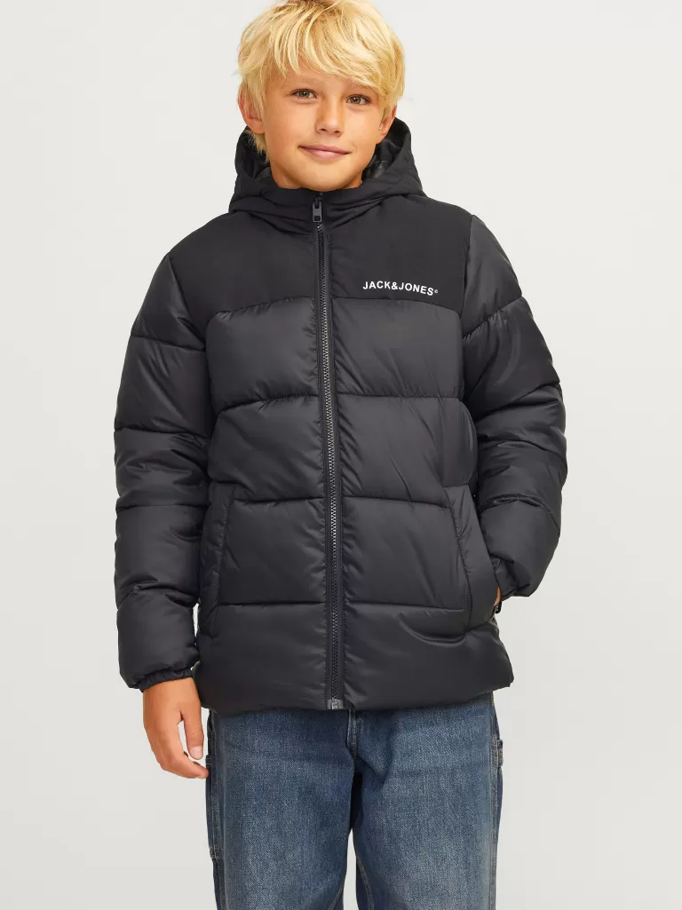 JACK & JONES Kurtki^Kurtka puchowa Junior Czarny