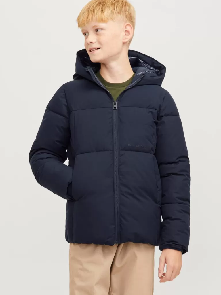 JACK & JONES Kurtki^Kurtka puchowa Junior Niebieski
