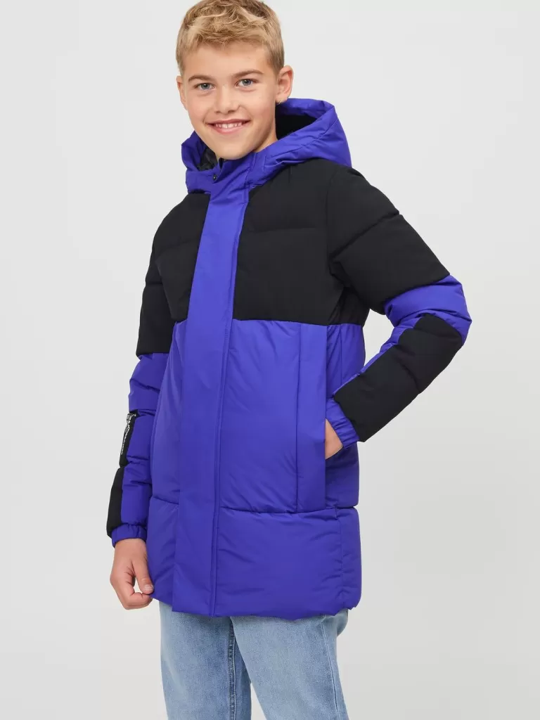 JACK & JONES Kurtki | Wyprzedaż^Kurtka puchowa Junior Niebieski