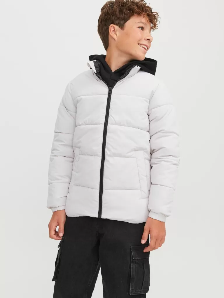 JACK & JONES Kurtki | Wyprzedaż^Kurtka puchowa Junior Biały