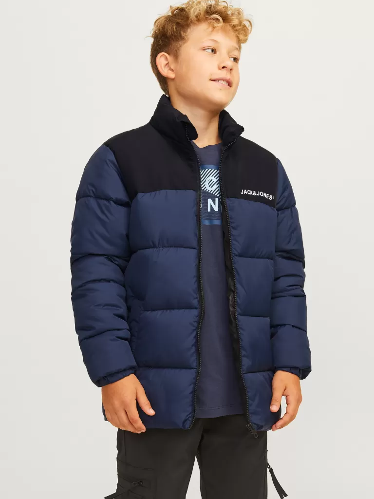 JACK & JONES Kurtki^Kurtka puchowa Junior Niebieski