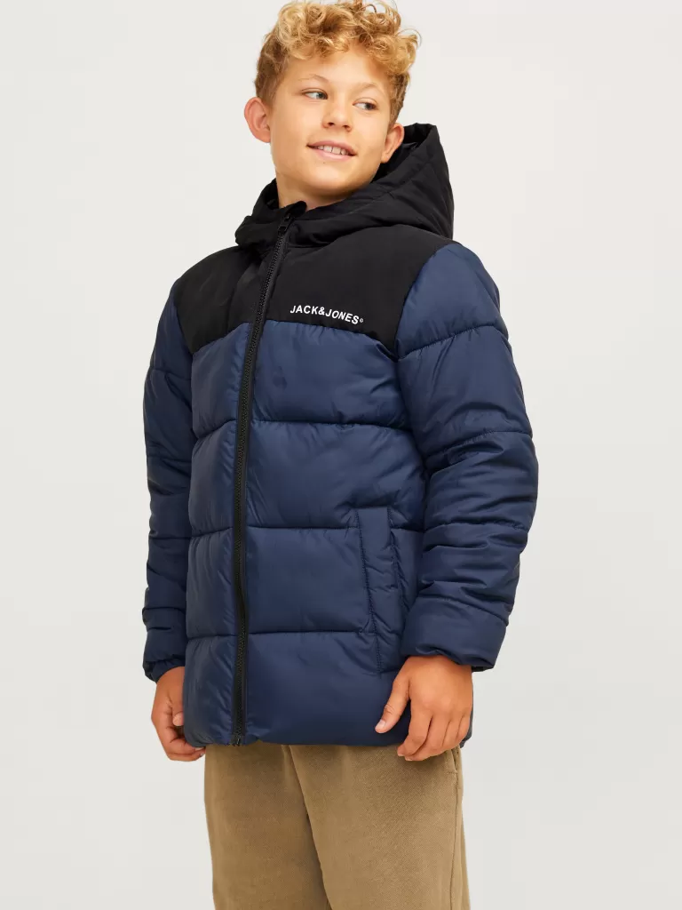 JACK & JONES Kurtki^Kurtka puchowa Junior Niebieski