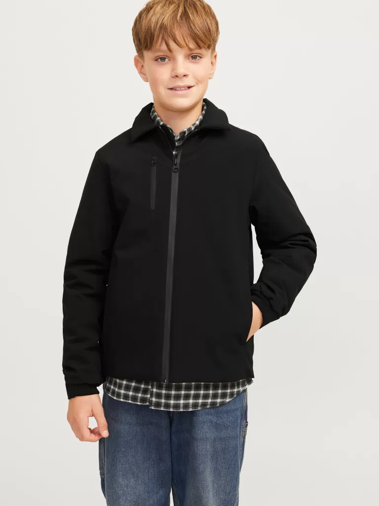 JACK & JONES Kurtki^Kurtka softshell Junior Czarny