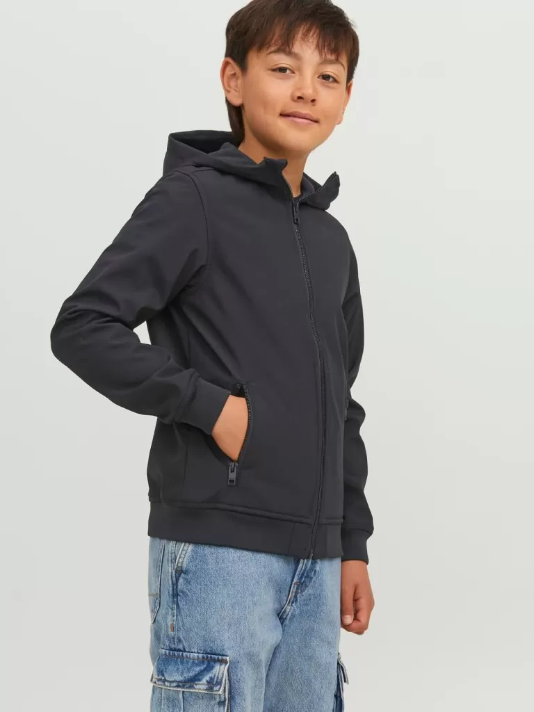 JACK & JONES Kurtki^Kurtka softshell Junior Czarny