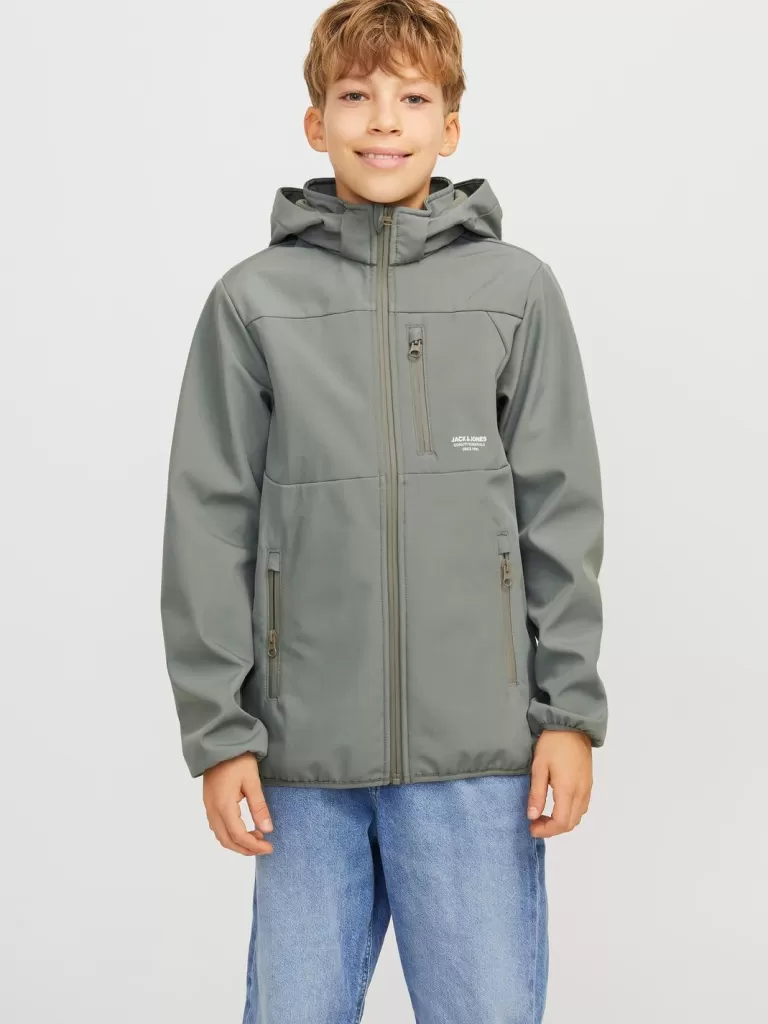 JACK & JONES Bestsellery | Kurtki^Kurtka softshell Junior Zielony