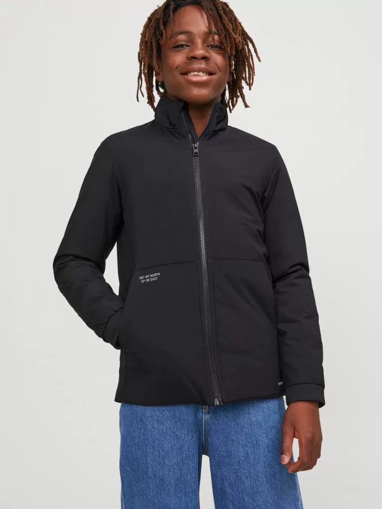 JACK & JONES Kurtki | Wyprzedaż^Kurtka softshell Junior Czarny