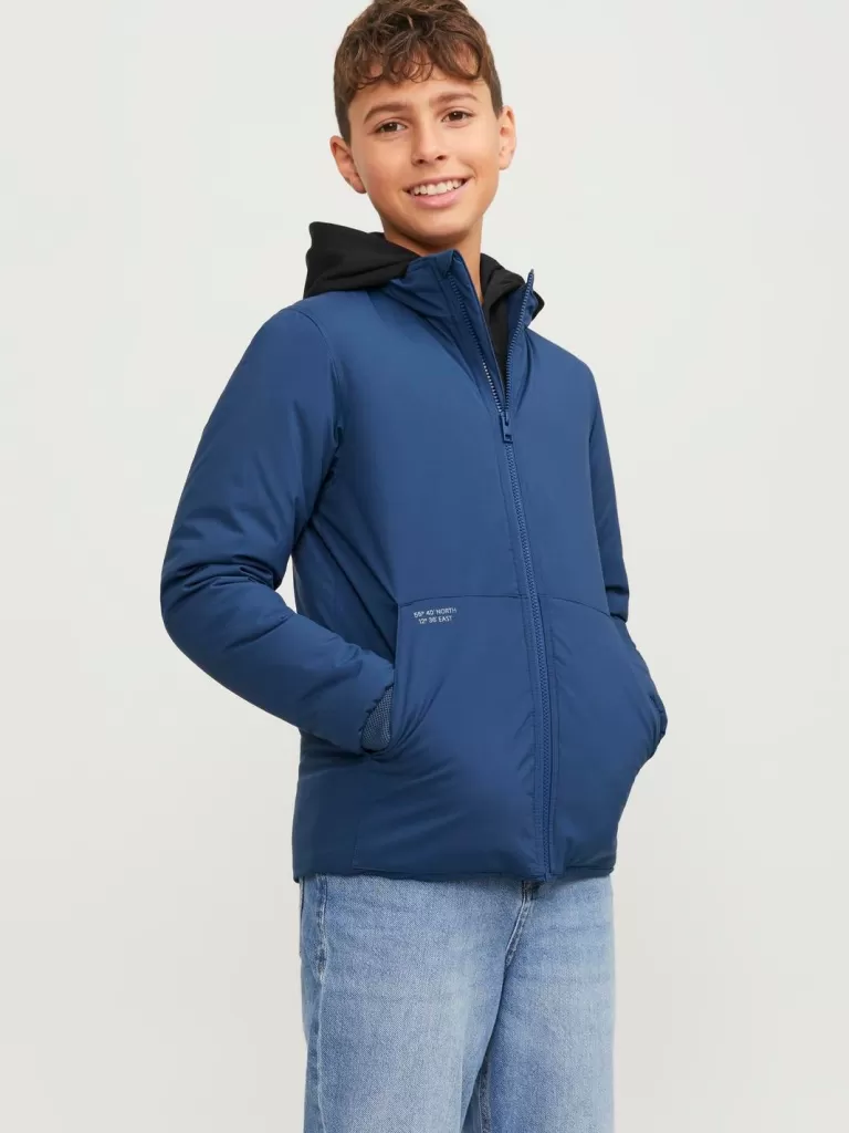 JACK & JONES Kurtki | Wyprzedaż^Kurtka softshell Junior Niebieski