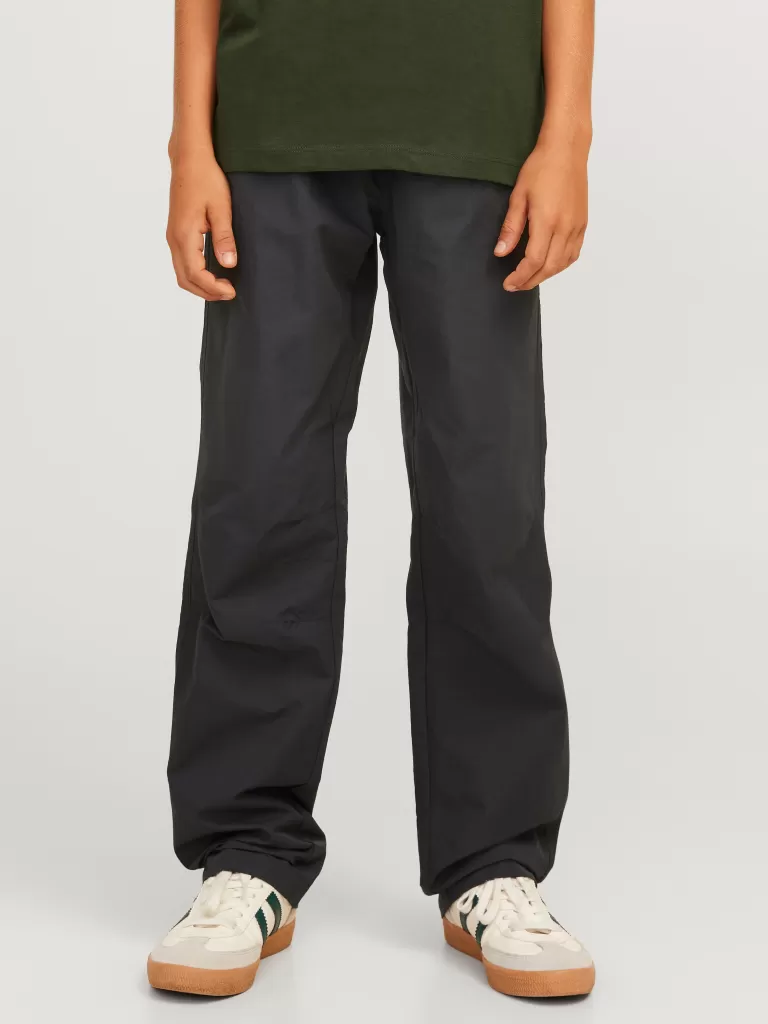JACK & JONES Spodnie^Luźne spodnie Junior Czarny
