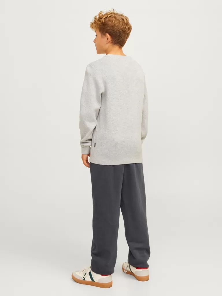 JACK & JONES Spodnie^Luźne spodnie Junior Szary
