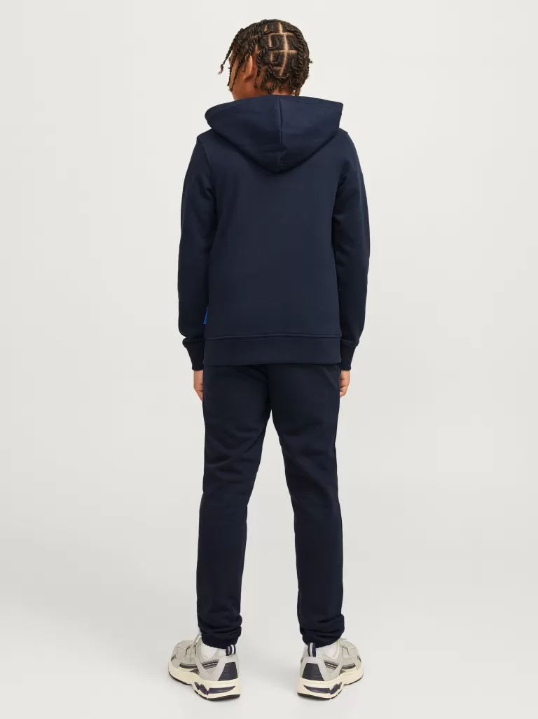 JACK & JONES Spodnie^Luźne spodnie Junior Niebieski