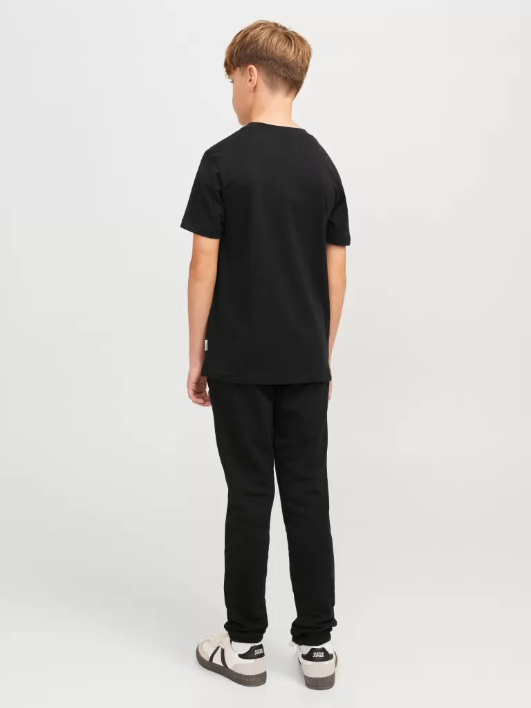 JACK & JONES Spodnie^Luźne spodnie Junior Czarny