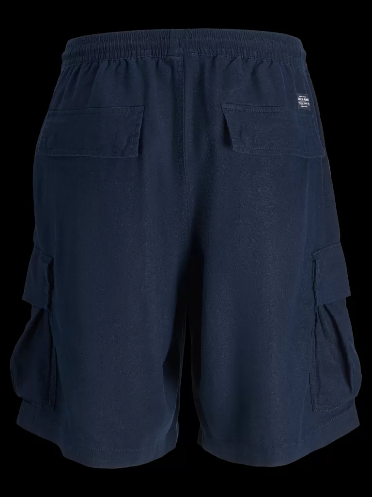 JACK & JONES Krótkie Spodenki | Wyprzedaż^Luźno dopasowane Krótkie bojówki Mini Niebieski